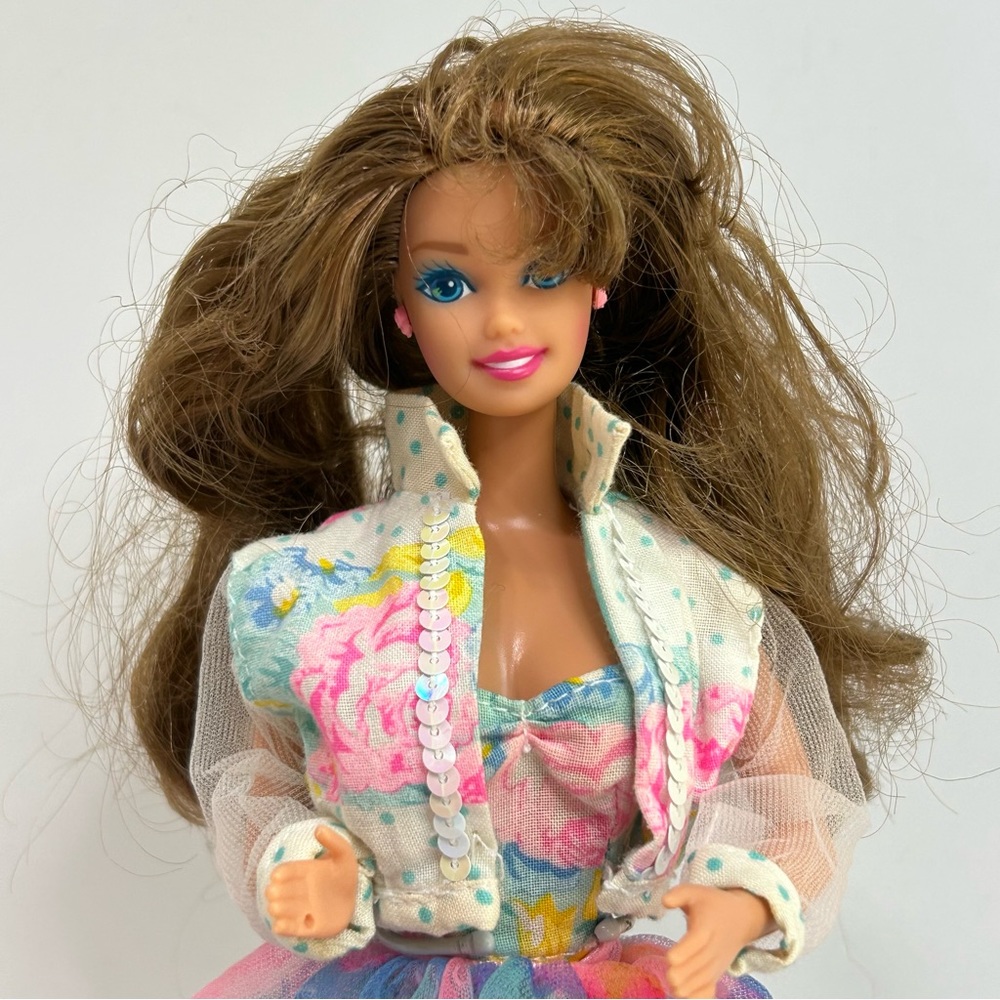 1991 Teen Talk Brunette Barbie Doll